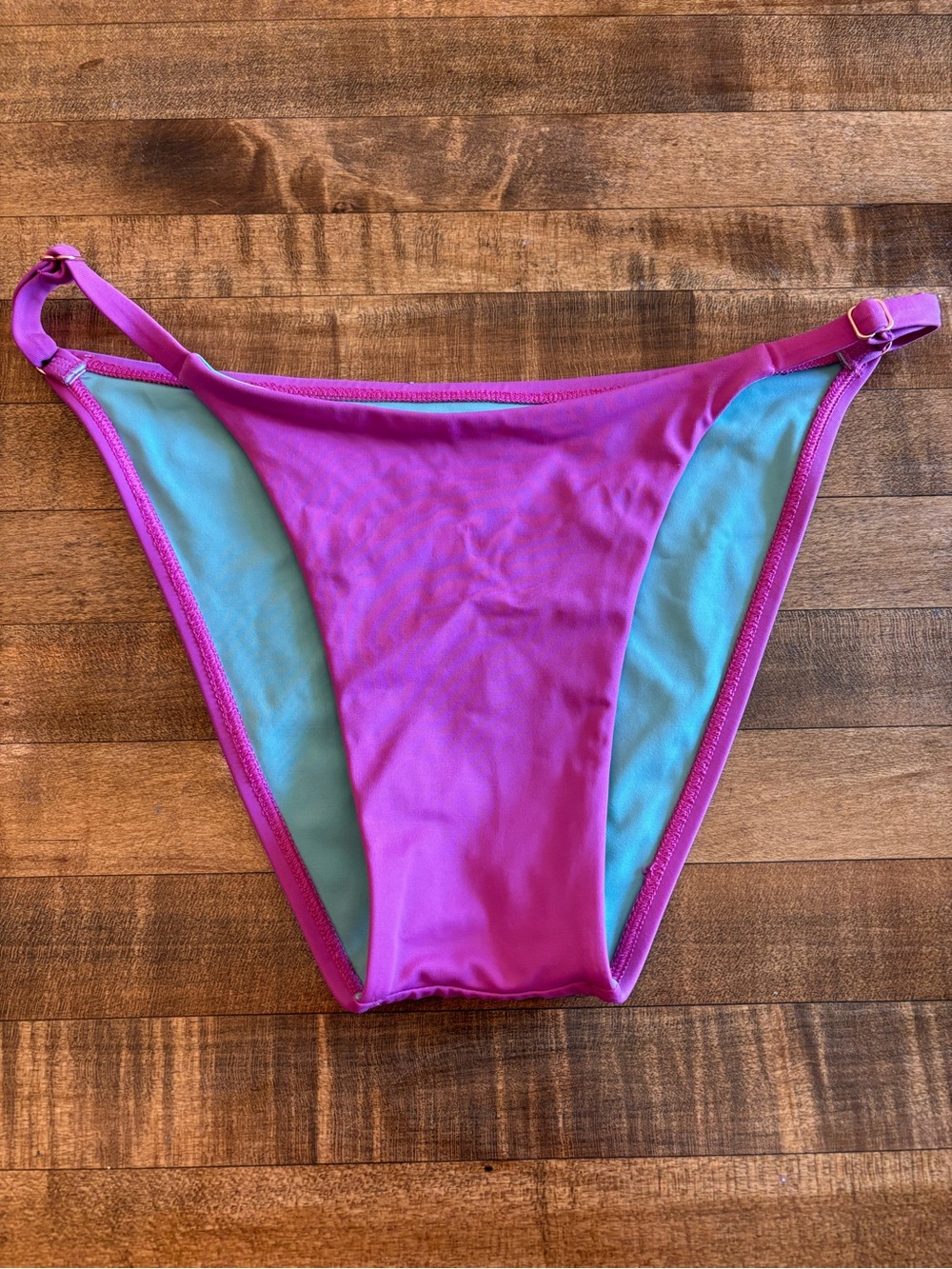 Jolyn Darya bikini bottom Leucadia pink color size small